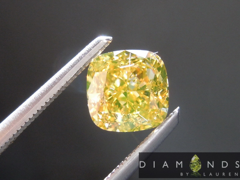 natural yellow diamond
