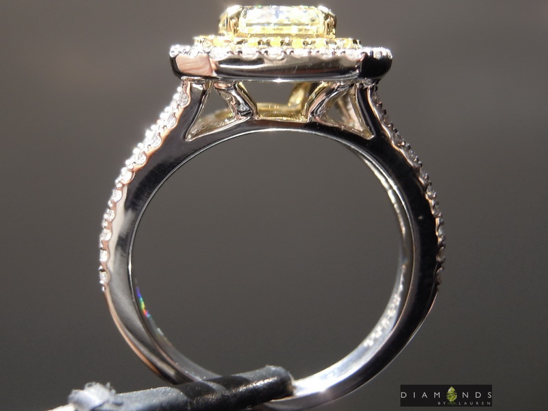 yellow diamond ring