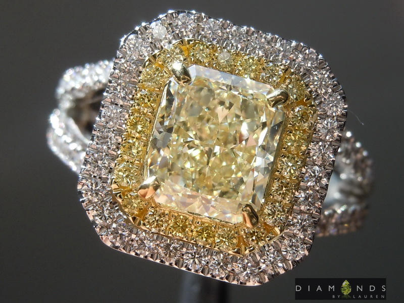 yellow diamond ring