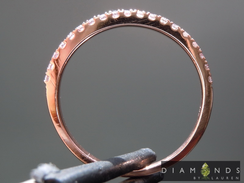 natural pink diamond ring