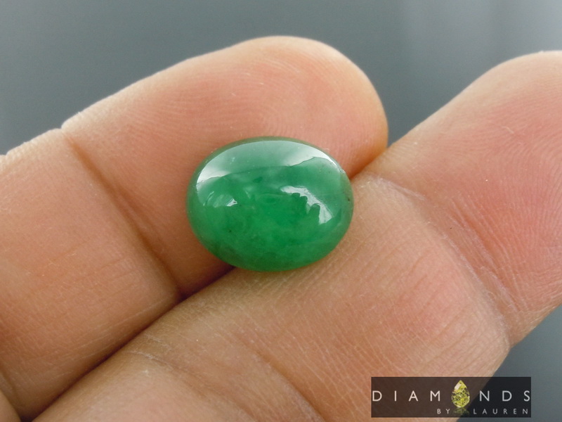 cabochon emerald