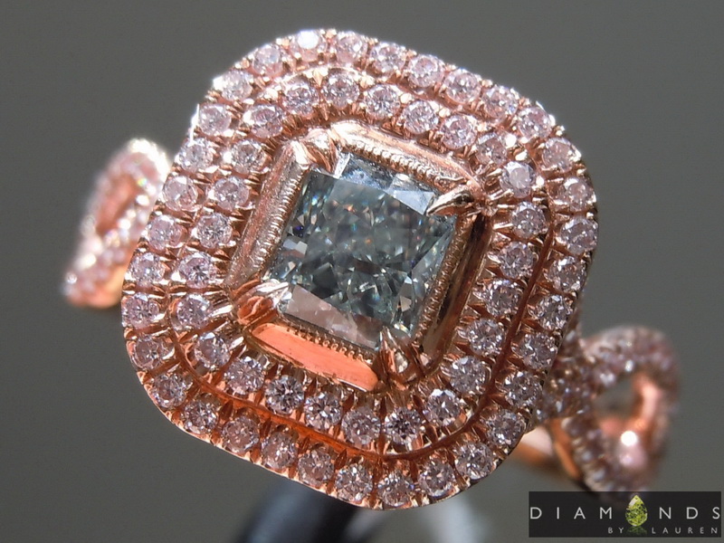 gia green diamond ring