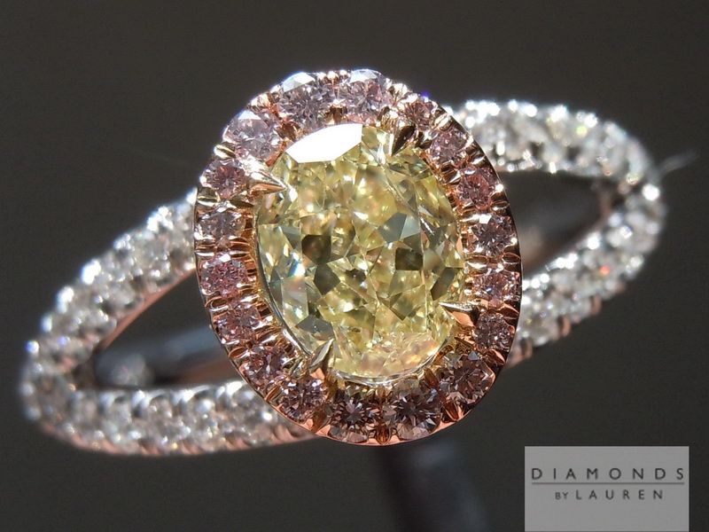 canary diamond ring