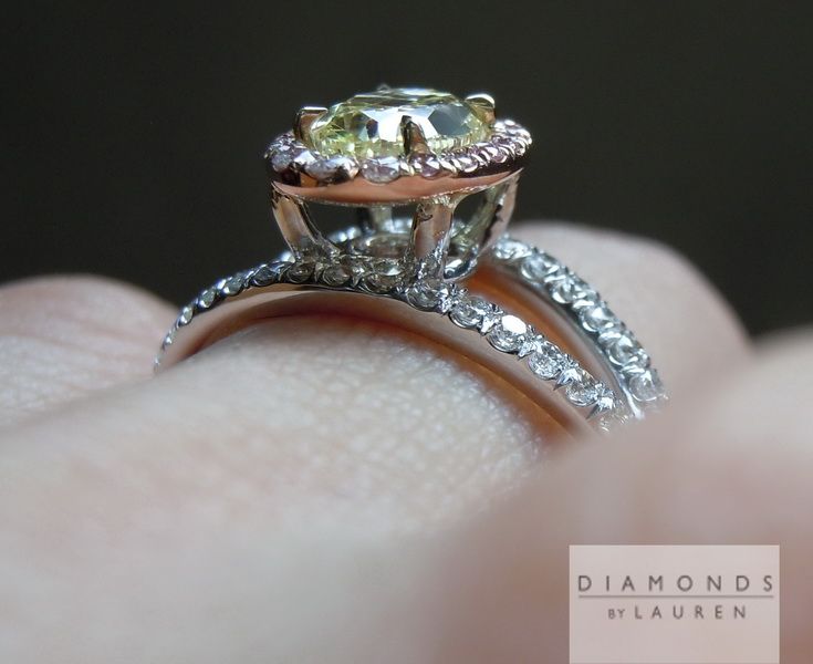 yellow diamond ring