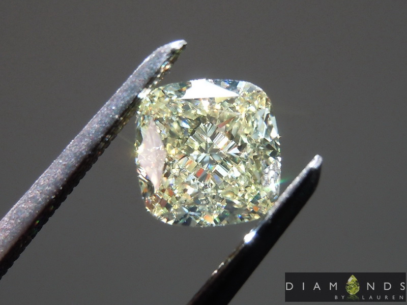 1.12ct Y-Z VS1 Cushion Cut Diamond R9069