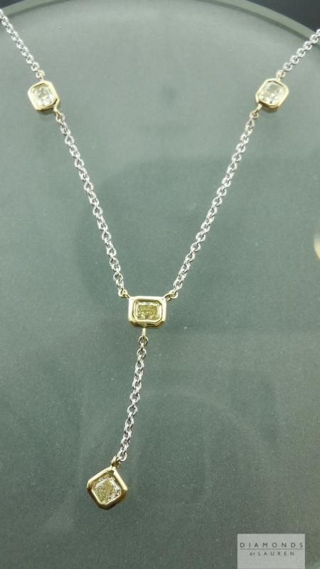 canary diamond necklace