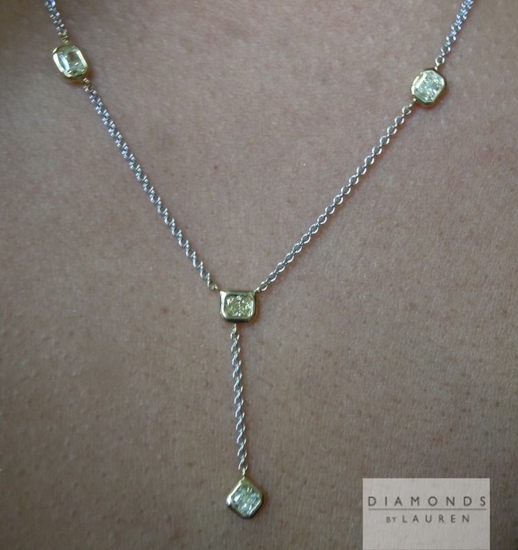 canary diamond necklace