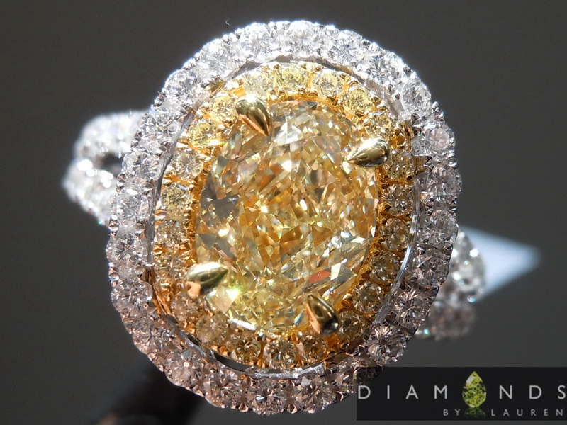 canary diamond ring