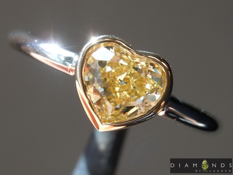 yellow diamond ring