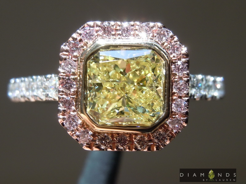 yellow diamond ring