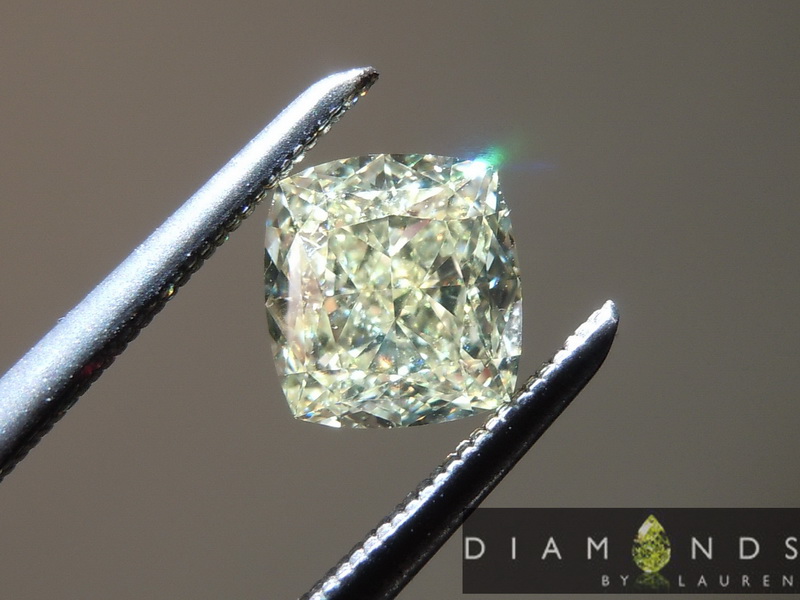 1.06ct W-X SI1 Cushion Cut Diamond R9101