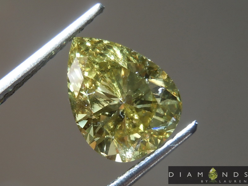 natural green diamond