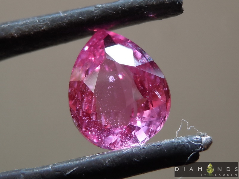 pink unheated sapphire