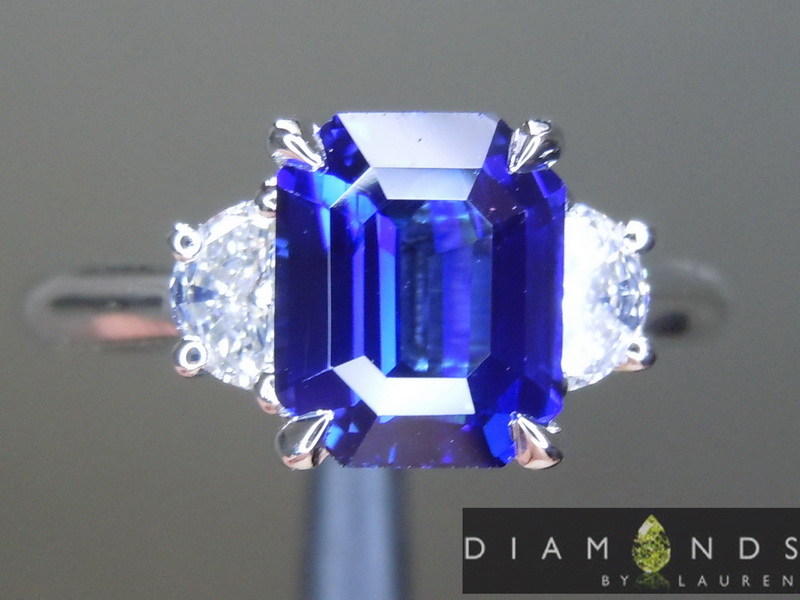 natural blue sapphire ring