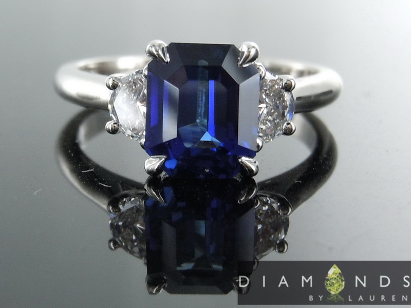 blue sapphire ring