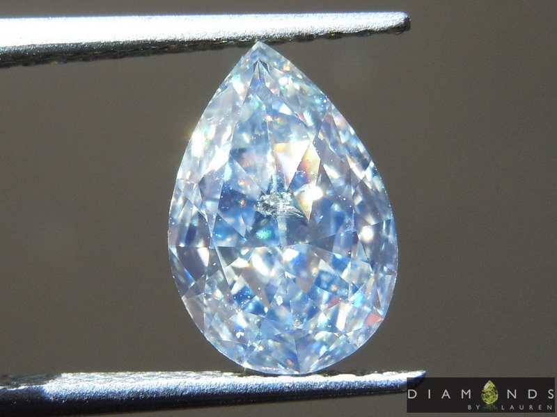 strong blue fluorescence