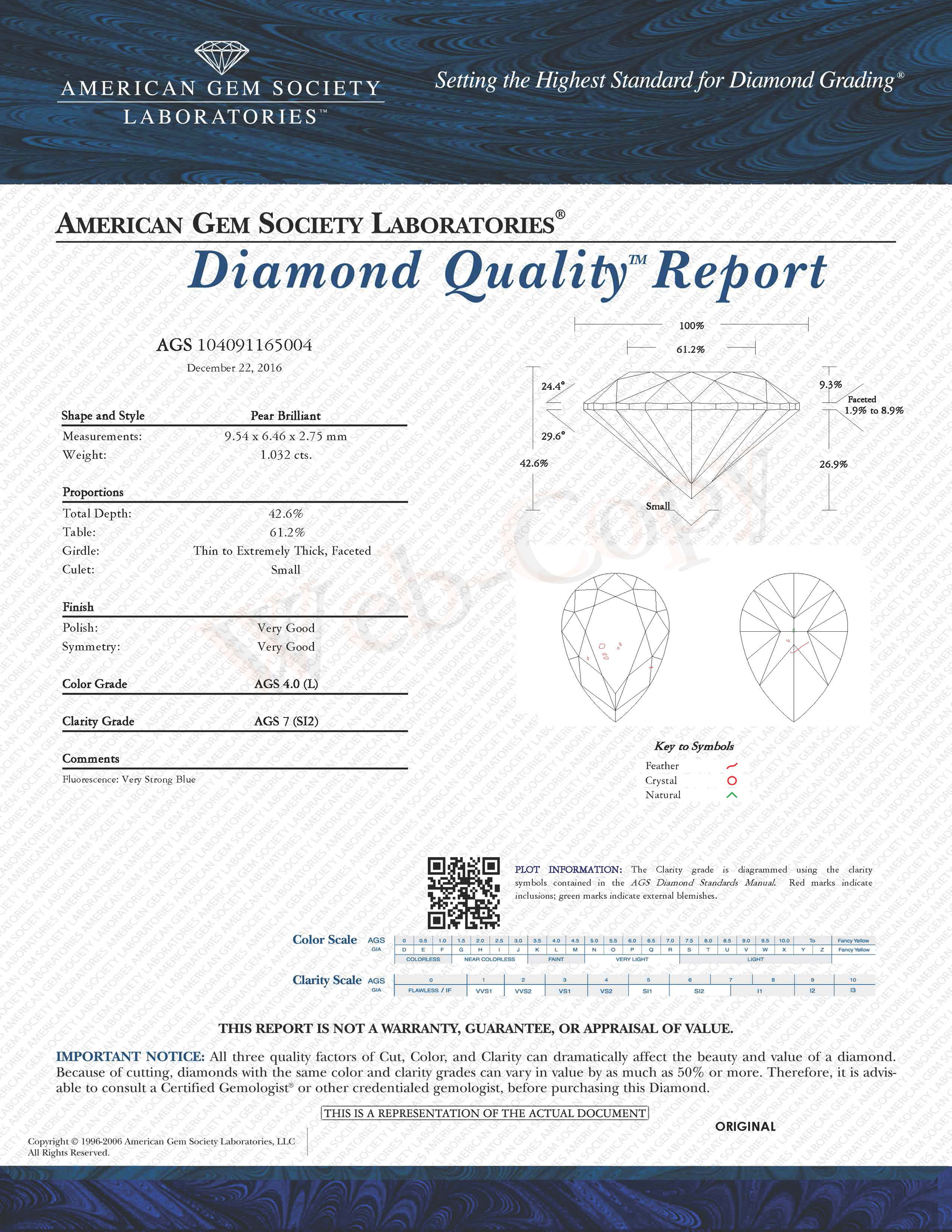 near colorless diamond