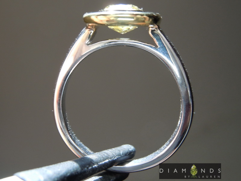 yellow diamond ring