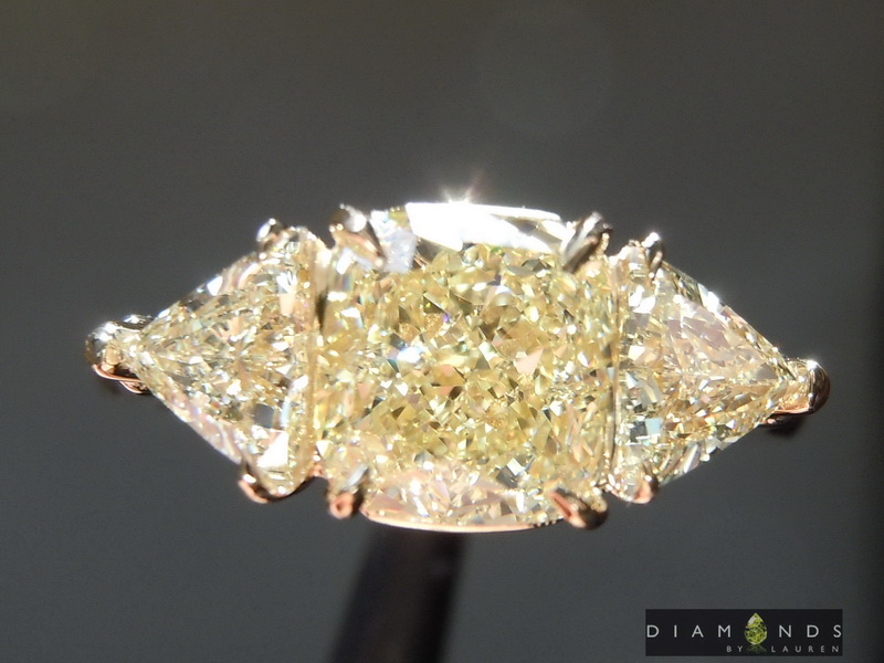 yellow diamond ring