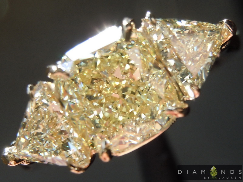 yellow diamond ring