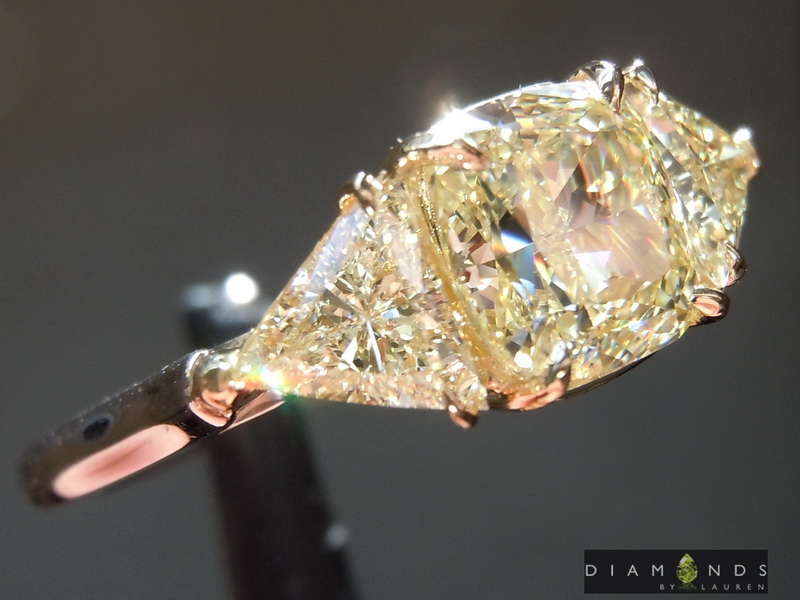 yellow diamond ring
