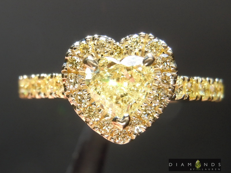 yellow diamond ring