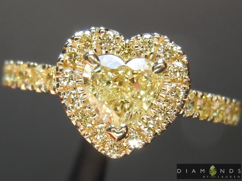 yellow diamond ring