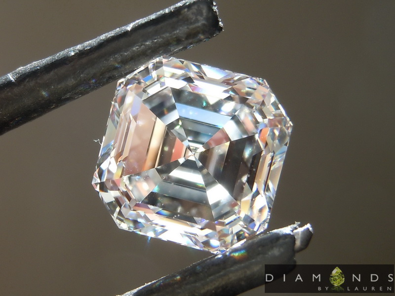 2.48ct F VS2 Asscher Cut Diamond R9194