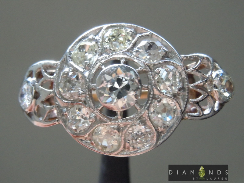 antique diamond ring