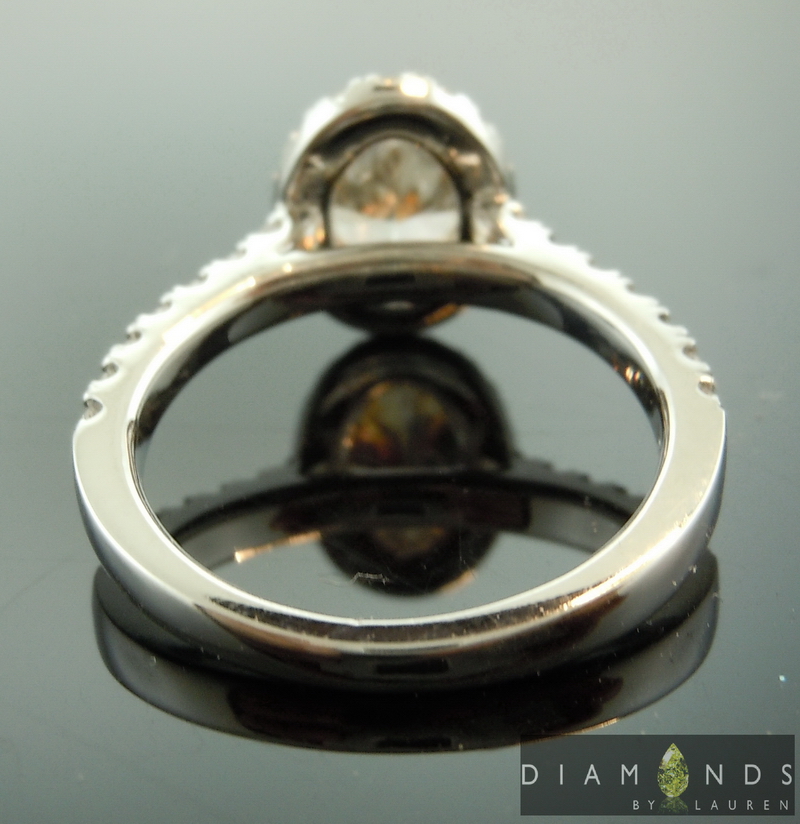 brown diamond ring