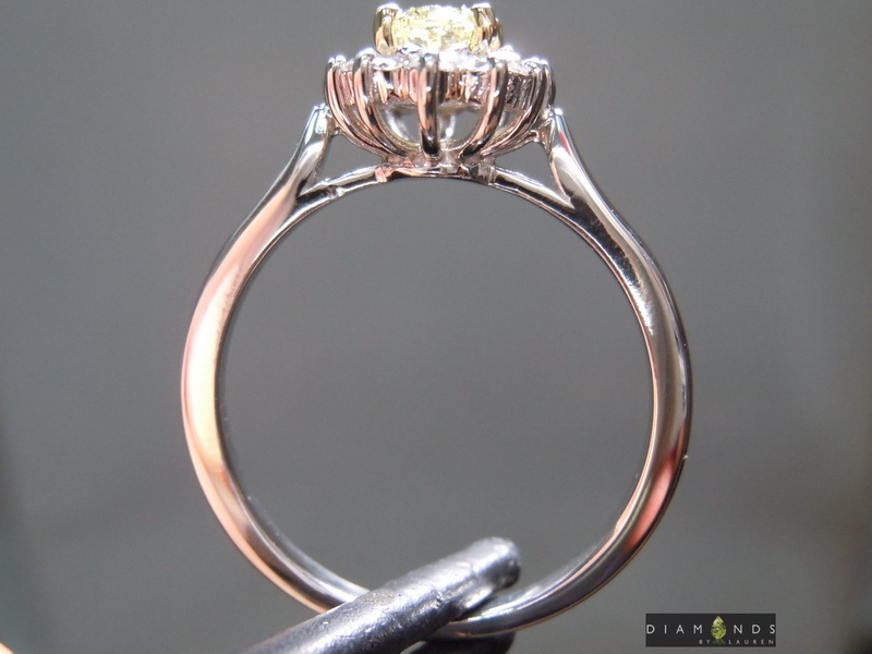 canary diamond ring