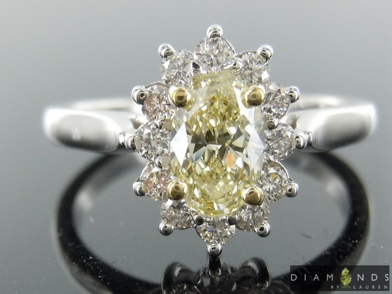 canary diamond ring