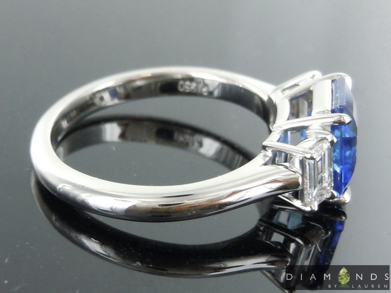 natural sapphire ring