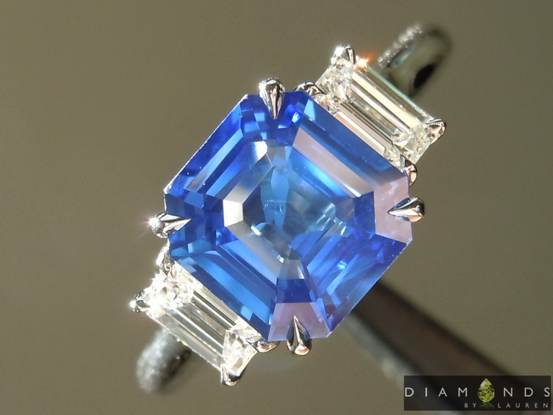 blue sapphire ring
