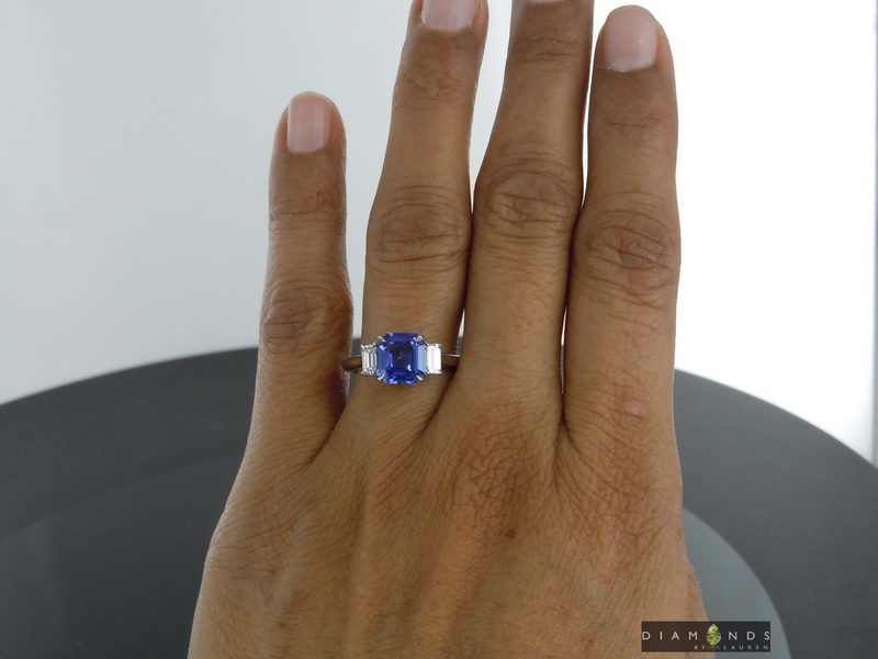 blue sapphire ring
