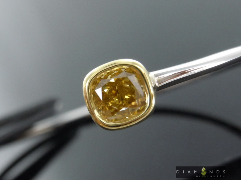 yellow diamond bracelet