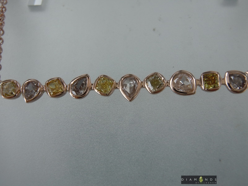 yellow necklace