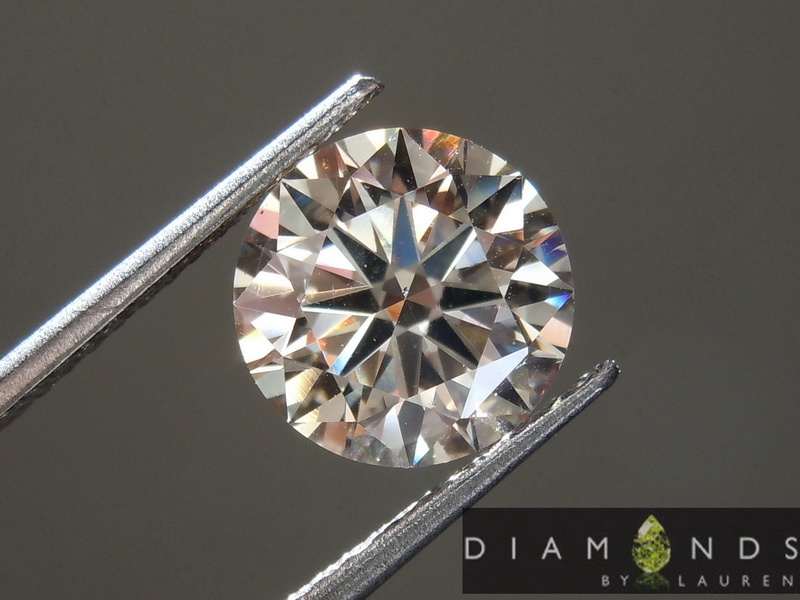 2.00ct M (Brown) VS2 Round Brilliant Diamond R9221