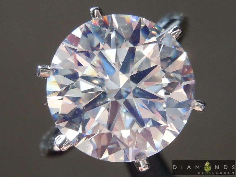 near colorless diamond ring
