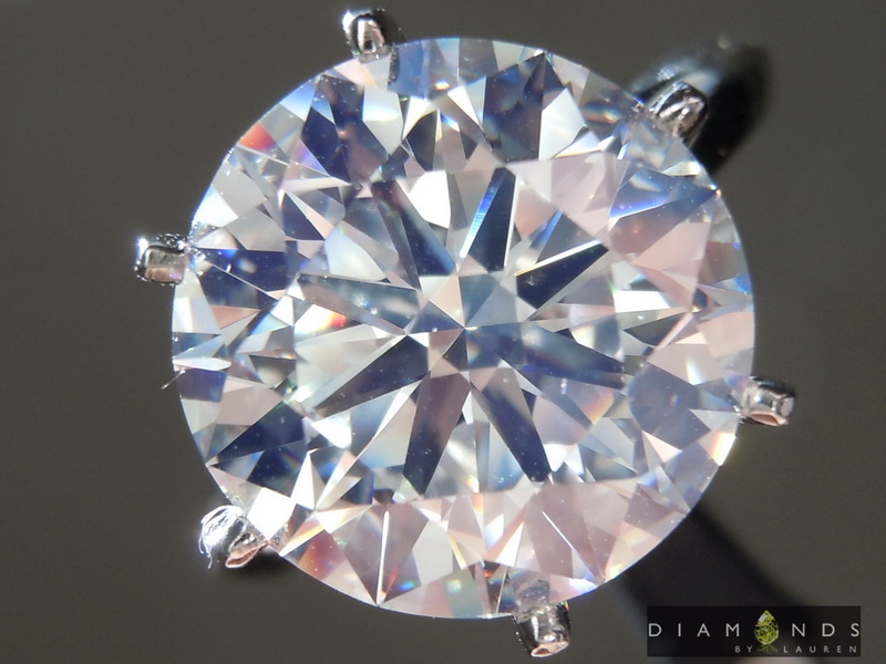 near colorless diamond ring