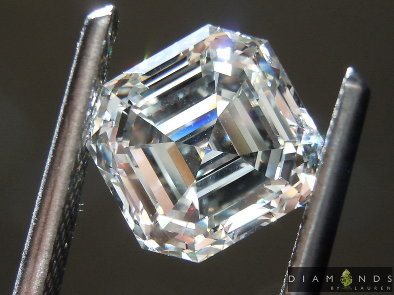 3.17ct I VS1 Asscher Cut Diamond R9332