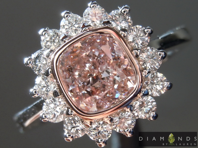 pink diamond ring