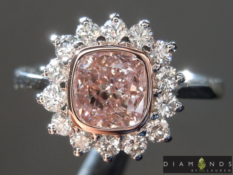 gia pink diamond ring