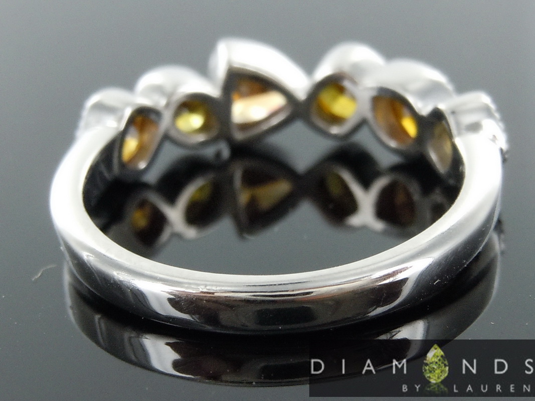 orange diamond ring