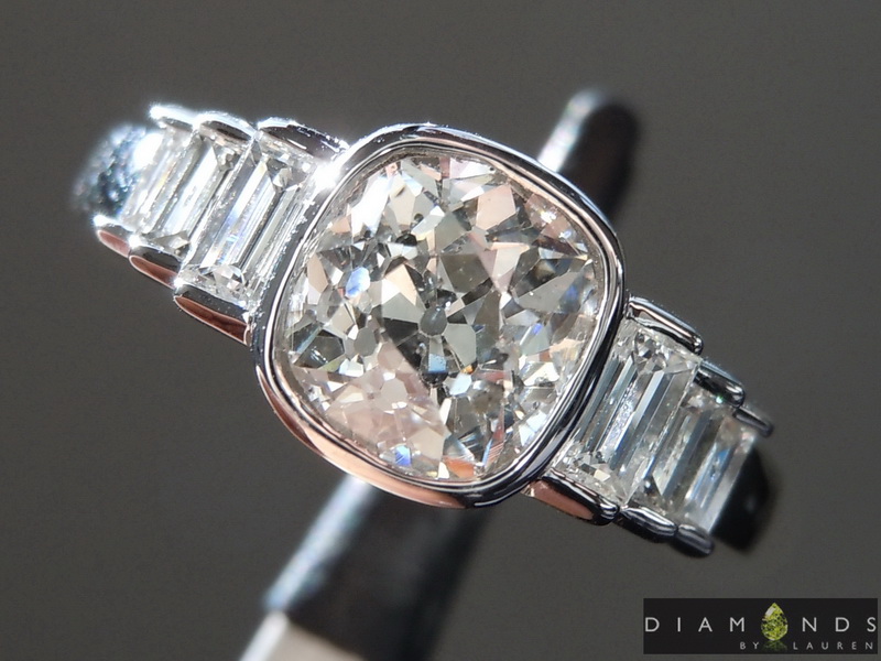 near colorless diamond ring