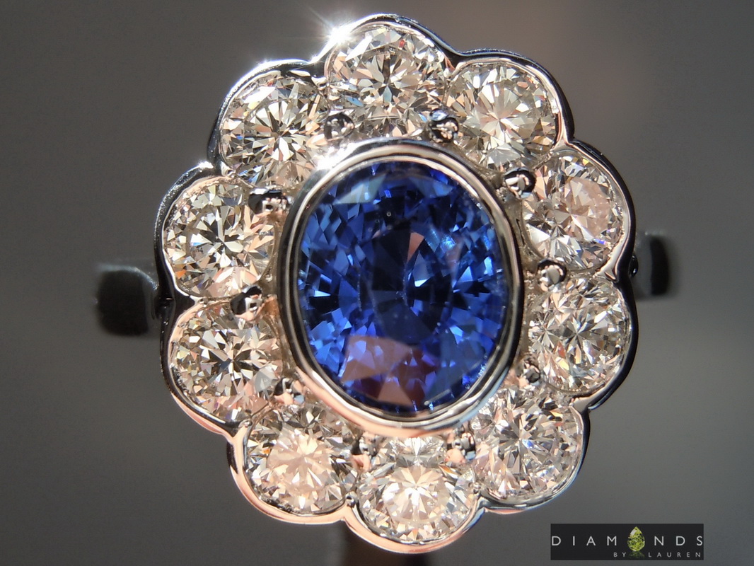 blue sapphire ring ring