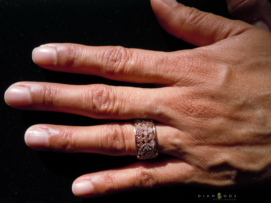pink diamond ring