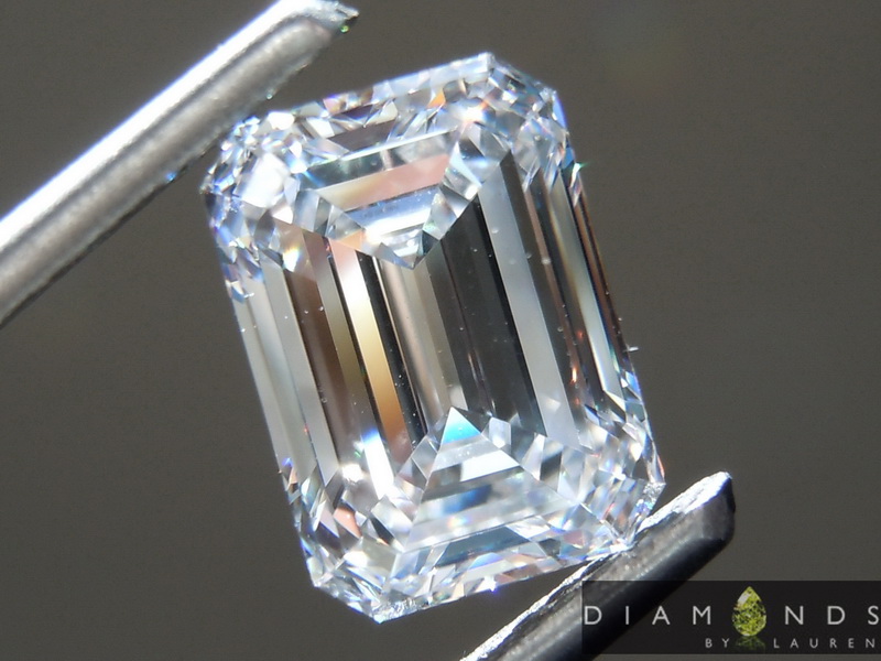 2.51ct E VS1 Emerald Cut Lab Grown Diamond R9366