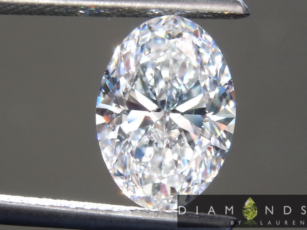 colorless lab grown diamond