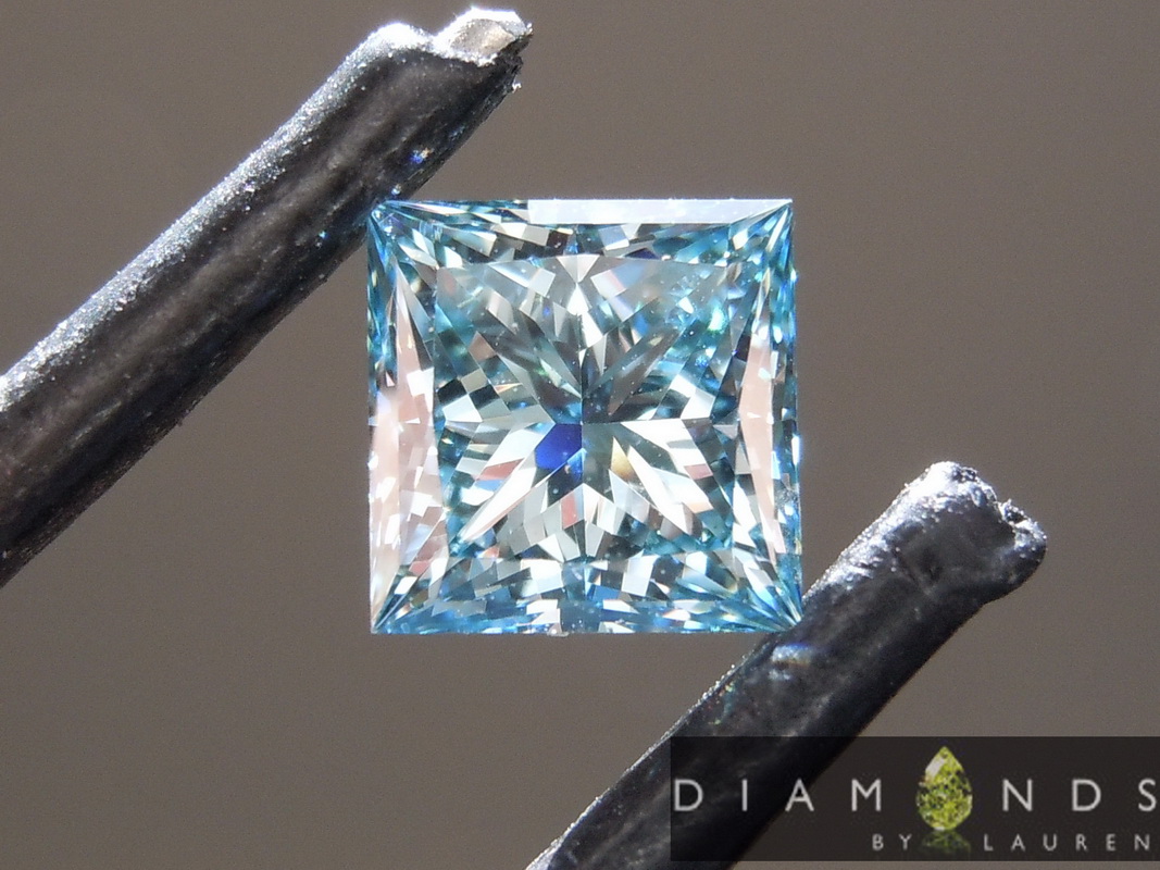 lab blue diamond
